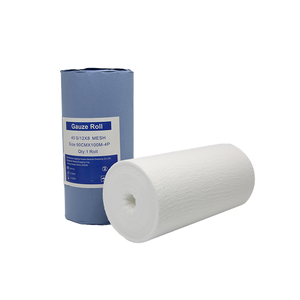 Rouleau de gaze absorbante en coton jumbo 90 cm x 100 m, gaze hydrophile médicale chirurgicale pour pansement des plaies en milieu hospitalier - Product Image 1