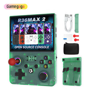 เครื่องเล่นเกมพกพา X R36MAX 2 โอเพ่นซอร์ส หน้าจอ IPS 4.5 นิ้ว ชิป RK3326 แบตเตอรี่ 4000mAh ไฟ RGB รองรับอีมูเลเตอร์มากกว่า 30 ตัว - Product Image 6