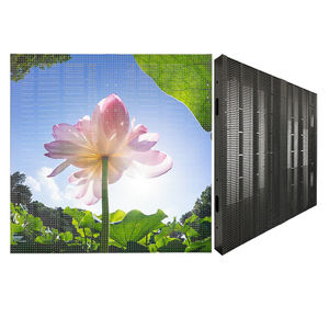 Schermo <span class=keywords><strong>LED</strong></span> Trasparente a Maglia di Vetro P3.9-7.8 per Video Wall a Colori ad Alta Luminosità per Interni ed Esterni - Product Image 2