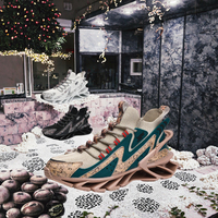 Chaussures décontractées tendance pour hommes, style haut de gamme, antidérapantes, amortissantes, baskets pour la saison printemps/automne/été, doublure en mesh