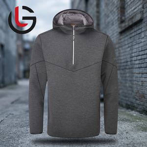 Sudadera con Capucha para Hombre, Estilo Vintage, Color Gris Golf, 100% Algodón, Ecológica, de Secado Rápido, Cálida para Invierno, Sin Forro, Cómoda y Elegante - Product Image 1