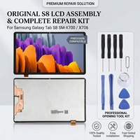 Écran LCD d'origine pour Samsung Tab S8 X700 X706, assemblage numériseur d'écran tactile, remplacement d'écran LCD de tablette
