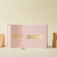 Boîte à Bijoux en Papier Style Livre avec Logo Personnalisé pour Boucles d'Oreilles Pendentifs Bague Boîte à Bijoux Collier au Design en Forme de Livre Unique