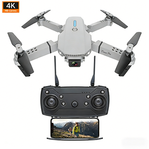 Drone TOAI E88 Pro in Offerta, Telecomando con Schermo, Doppia Fotocamera 4K HD, Pieghevole, Trasmissione 1km, per Principianti, Motore Brushless - Product Image 4