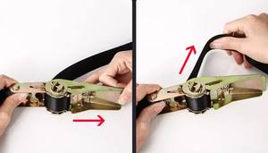 Крепеж на детское сиденье с храповым механизмом-регулируемые ремни для электрических велосипедов, легковых автомобилей, грузовиков, надежного крепления - Product Image 3