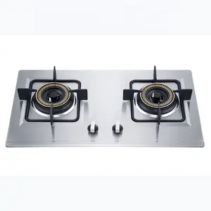 Fashion Attractive Design Smooth Surface Glass Gas Kitchen Cooktops Stove Cooktops 3 Burner Stove