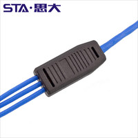 Conector de sensor C4 4P enchufe 4Core 1/4-28UNF a BNC PCB 010G10/034G10 Cable de terminal de sensor de aceleración de tres ejes de repuesto