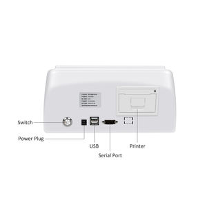 Testapparatuur CE-gecertificeerd Aflatoxinemeter Mycotoxinetester Immunofluorescentie Kwantitatieve Analysator voor ter plaatse analyse - Product Image 5