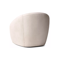 Fauteuil individuel en cuir souple et confortable avec dossier enveloppant et coussin en éponge pour salon et maison - Vente en gros