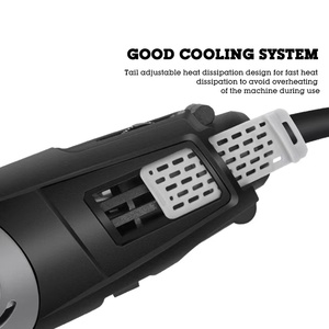 L-HT0213 Dụng Cụ Quay Tốc Độ Biến Thiên Dụng Cụ Điện Máy Khoan Mini 400W Dụng Cụ Xoay Dremel 6 Vị Trí Máy Mài Mini - Product Image 5