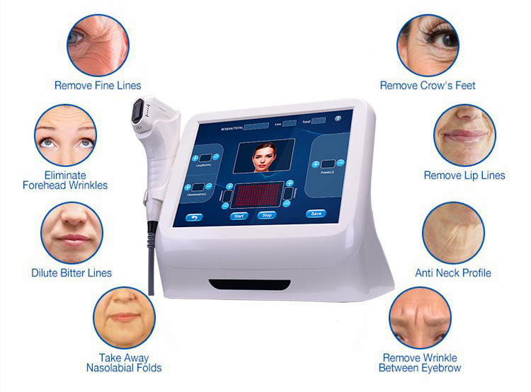 4D 60000 Shots 11 Lines Anti Wrinkle Face Lift Skin Tightening Body Slimming 3D 4D beauty machine