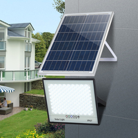 Projecteur solaire LED étanche IP67 de haute qualité 45W-400W en ABS pour éclairage extérieur paysager avec angle de faisceau de 90-120°