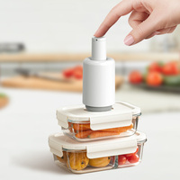 Nouvelle Pompe à Vide Portable USB en Plastique pour Cuisine Domestique 2025 – Mini Scelleuse Étanche pour Aliments