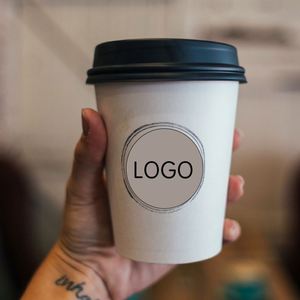Wholesale Custom logo 8/12/16oz Single/double Wall Drink Recyclable Paper <b>Cup</b> Take Away Coffee Paper <b>Cup</b> - Product Image 2