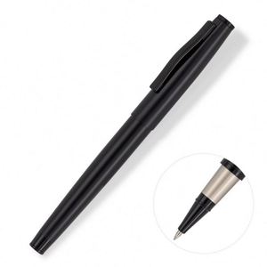 Elegant Matte Frosted Sand Polish Finish Custom Black Metal Ballpoint <b>Pen</b> Personalized Business Signature Logo <b>Multi</b>-<b>Colored</b> Ink - Product Image 4