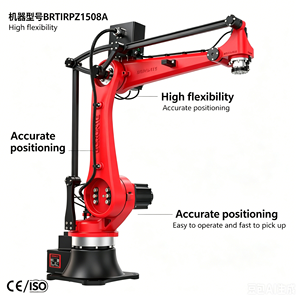 Robot articulé 4 axes BORUNTE de 8 kg de charge utile avec moteur et boîte de vitesses pour les processus d'estampage et de palettisation 220V – Fournisseur d'usine - Product Image 4