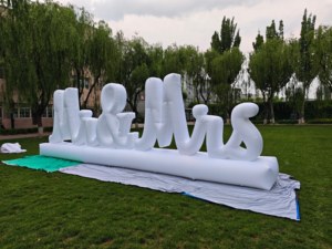 Letras Inflables LED Gigantes con Diseño <span class=keywords><strong>Nuevo</strong></span> para Eventos, Publicidad con Letras Inflables - Product Image 2