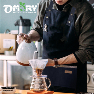 Delantal Profesional Ajustable e Impermeable OMORY, Ropa de Trabajo Resistente al Aceite para Catering - Product Image 5