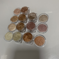 2g Puder glas 7 Farbe Diamond Metallic Shimmer ing Glitter Makeup Lose Pigment Lidschatten