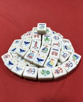 Nouvelle Collection Complète de Plage Estivale : Ensemble de Mahjong de Luxe en Acrylique – Le Choix Idéal pour Tous les Types de Rassemblements – Offres Spéciales