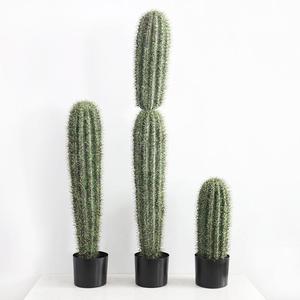 Plante Artificielle Grande Taille Pas Chère, Plantes Artificielles Suspendues pour Extérieur, Petits Poteaux Muraux, Cactus Artificiel avec Fleur - Product Image 5