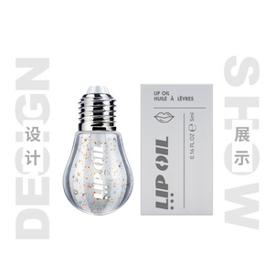 Mini Light Bulb <b>Lip</b> Gloss 8ml Glossy Liquid <b>Lip</b> Tint For Dry Skin - Product Image 2