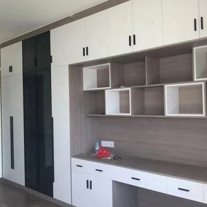 Armarios Modernos, Armario de Pared, Muebles de Dormitorio, Puerta de <span class=keywords><strong>Vestidor</strong></span>, Vidrio Gris, Juegos de Dormitorio, Dormitorio Minimalista de Madera, 3-5 Años - Product Image 6