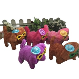 Juguete de peluche eléctrico con gafas y sombrero para niños de 2 a 4 años, juguete electrónico unisex para mascotas. - Product Image 4