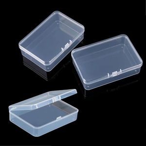 Boîtes en plastique recyclables de petite taille, directement de l'usine, mini emballages pour exposition, cadeaux, cartes à jouer, cartes de visite, vis, outils - Product Image 1