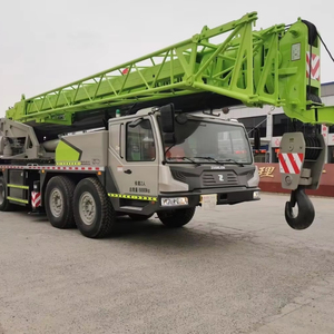 Zoomlion ZTC900 90 Ton Used Hydraulic Truck <b>Crane</b> with Gearbox, Motor & Lifting Height for Sale - Product Image 1