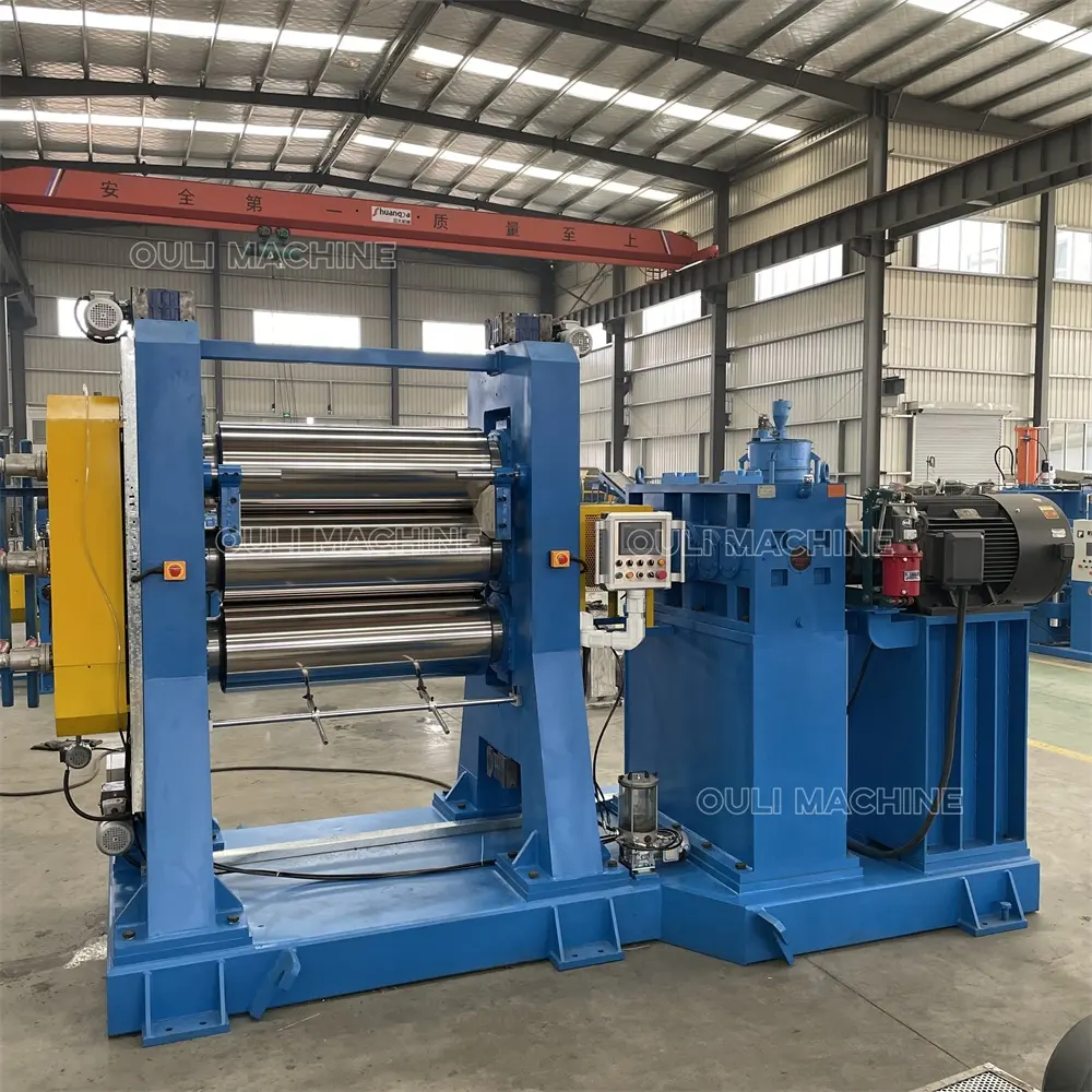 2/3/4 Roll Calendering Roll Mill Machine for PVC Film Production Line, XY-2-250*720 Rubber Sheet Calender machinery