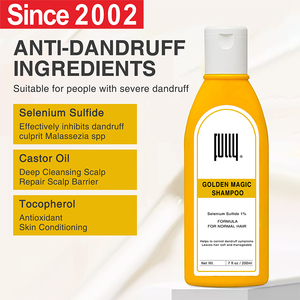 แชมพูเมจิกสีทองแชมพูขจัดรังแคทำให้ผมสดชื่น - Product Image 3