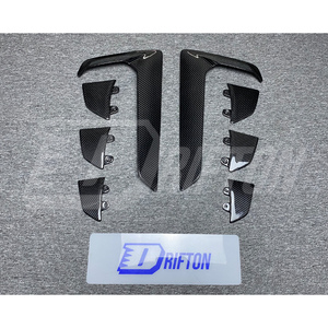 Évents de capot en fibre de carbone de style OE pour Porsche 911 992 GT3RS 2023-ON - Product Image 4