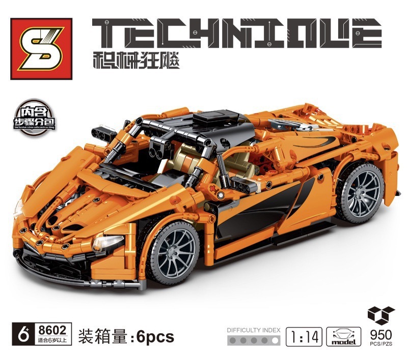 8602 furia mecánica-mclaren 919 114 versión estática