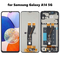 Écran LCD d'origine en gros pour téléphone portable A14 5G SM-A146B avec cadre, garantie 1 an