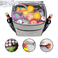 Chaud thermique Camping randonnée Fruits boissons refroidisseur sac à dos étanche Thermos Oxford moderne barbecue pique-nique refroidisseur sac à dos sac pour 4