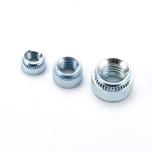 S-M2.5-1 <b>Rivet</b> <b>Nut</b> Zinc Plated Steel Knurled Head 2.0 Mm Diameter With Washer - Product Image 2