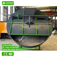 Ligne de production d'engrais organique à base de fumier animal Chengxiang, machine granulatrice à disques, équipement d'engrais organique à vendre