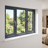 Ventanas Corredizas Modernas NFRC con Triple Acristalamiento, Aislamiento Térmico, Aluminio, Vista Panorámica, para Zonas Costeras, Certificación NFRC, Aleación de Aluminio