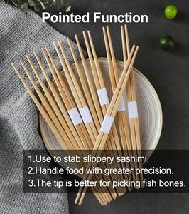 Palillos de <span class=keywords><strong>Sushi</strong></span> de Madera Desechables Ecológicos con Acabado Liso Sin Astillas Empaque Personalizado para Restaurante Japonés Barra de <span class=keywords><strong>Sushi</strong></span> - Product Image 4