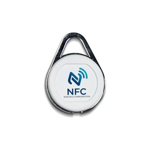 Smart NFC Keychain Holder <b>Lanyard</b> Custom <b>Polyester</b> Sublimation <b>Lanyard</b> NTAG215 Chip for Event Access Control Security Pass - Product Image 1