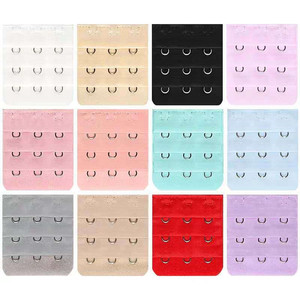 カスタムレディースブラ下着アクセサリー、ブラフックとアイテープのバックアップ、女性用フックブラバックエクステンダー - Product Image 5