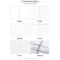 Cuaderno Personalizado de Tacto Suave con Logotipo Personalizado, Impresión Holográfica, Cuaderno de Marca con Tapa Dura de PU, Cuaderno A5 con Logotipo Personalizable