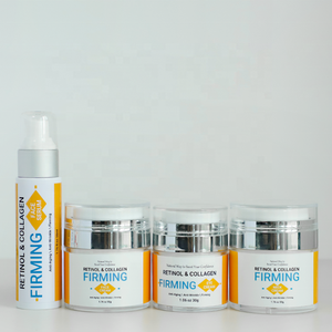 Ensemble de soins de la peau au rétinol et au collagène anti-âge à base de plantes de marque privée-<span class=keywords><strong>Crème</strong></span> <span class=keywords><strong>pour</strong></span> <span class=keywords><strong>le</strong></span> visage et les yeux <span class=keywords><strong>raffermissante</strong></span> <span class=keywords><strong>pour</strong></span> <span class=keywords><strong>le</strong></span> <span class=keywords><strong>cou</strong></span> sans cruauté - Product Image 1