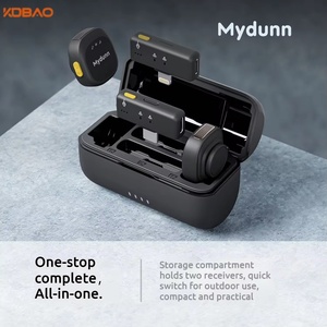 Nuovo Microfono <span class=keywords><strong>Wireless</strong></span> Kdbao D07 per Esterni con Tecnologia AI di Riduzione del Rumore e Funzione Intelligente di Riduzione del Rumore AI - Product Image 2