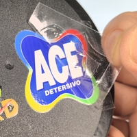 Autocollants de transfert métalliques personnalisés, imperméables, adhésifs permanents, autocollants de transfert de logo personnalisés pour la marque