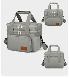 Cooler Tote Bag for Cooling Food Wholesale Hot Popular Cooler Bags Custom Logo Insulated Thermal Picnic Bag - Product Image 4