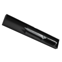 Couteau à découper les os professionnel de petite taille 5,5'' en acier Damas avec manche G10, couteau de cuisine pour désosser et fileter