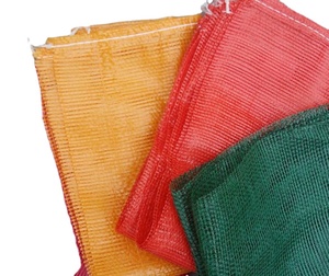 Leña tratada con UV, vegetal, cebolla, patata, fruta, embalaje, PP, malla de red tubular, bolsa de malla Raschel con cordón - Product Image 5