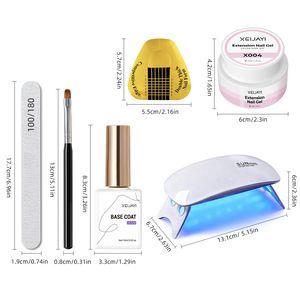 Nuevo Set de Gel para Extensión de Uñas, Kit de Manicura con Esmalte de Gel UV LED Removible, Ideal para Principiantes, para Salón de Uñas, Venta al por Mayor, Suministro Transfronterizo - Product Image 5
